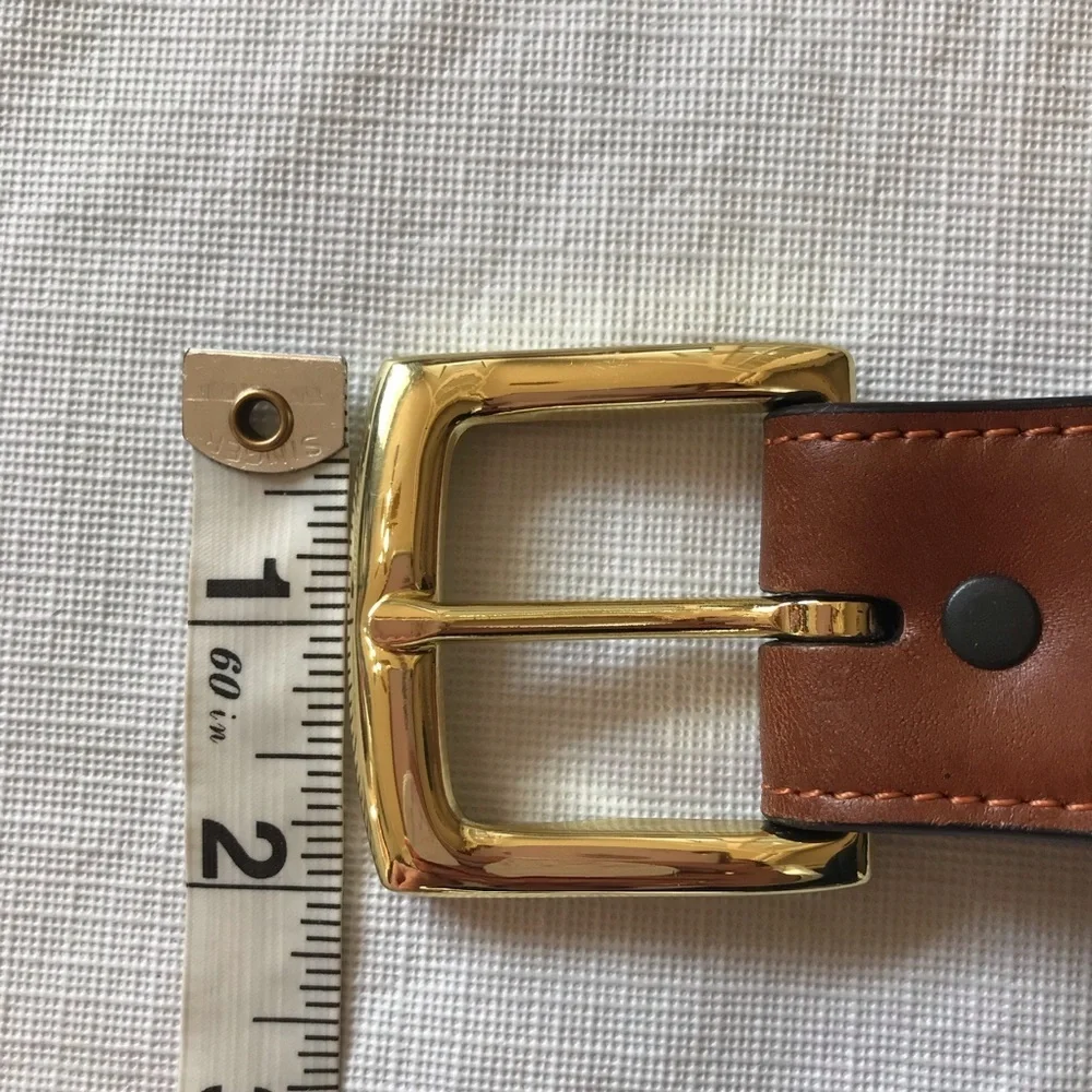 3D Belt Company Brown Leather Belt